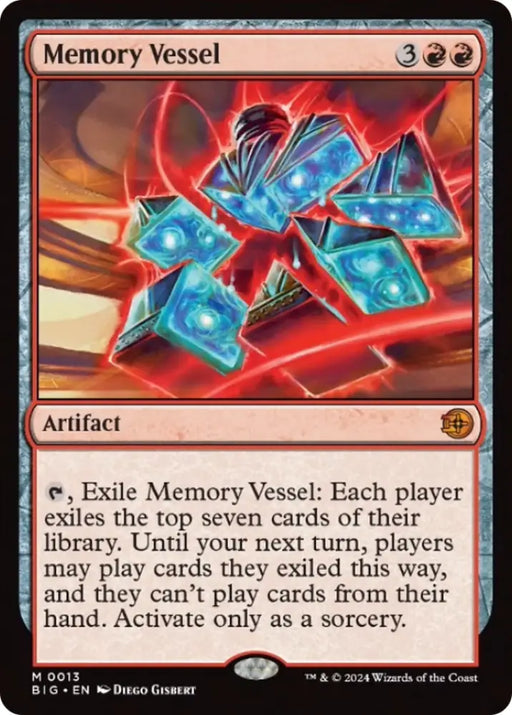 Memory Vessel [Outlaws of Thunder Junction: The Big Score] - MTG Single