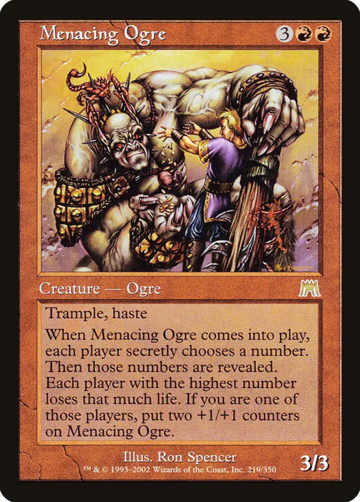 Menacing Ogre [Onslaught] - MTG Single