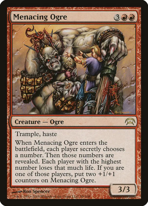 Menacing Ogre [Planechase] - MTG Single