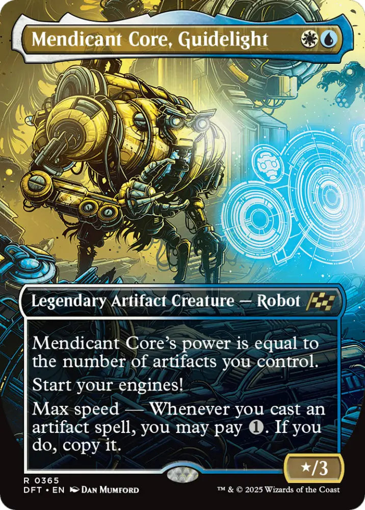 Mendicant Core Guidelight (Borderless) [Aetherdrift] - MTG Single