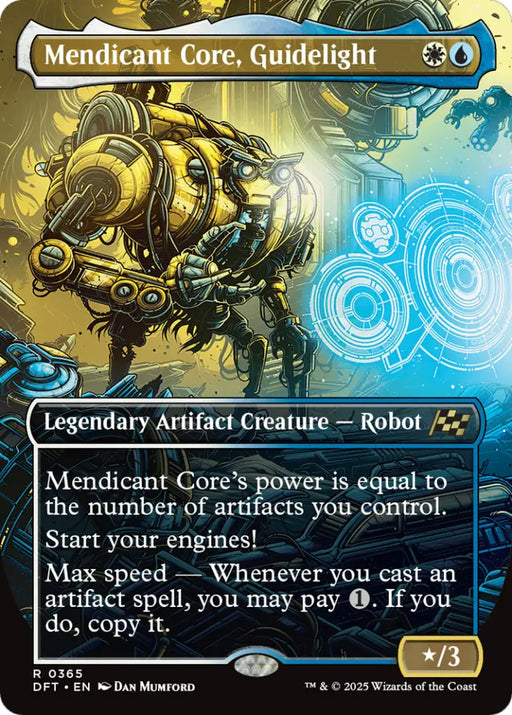 Mendicant Core Guidelight (Borderless) [Aetherdrift] - MTG Single