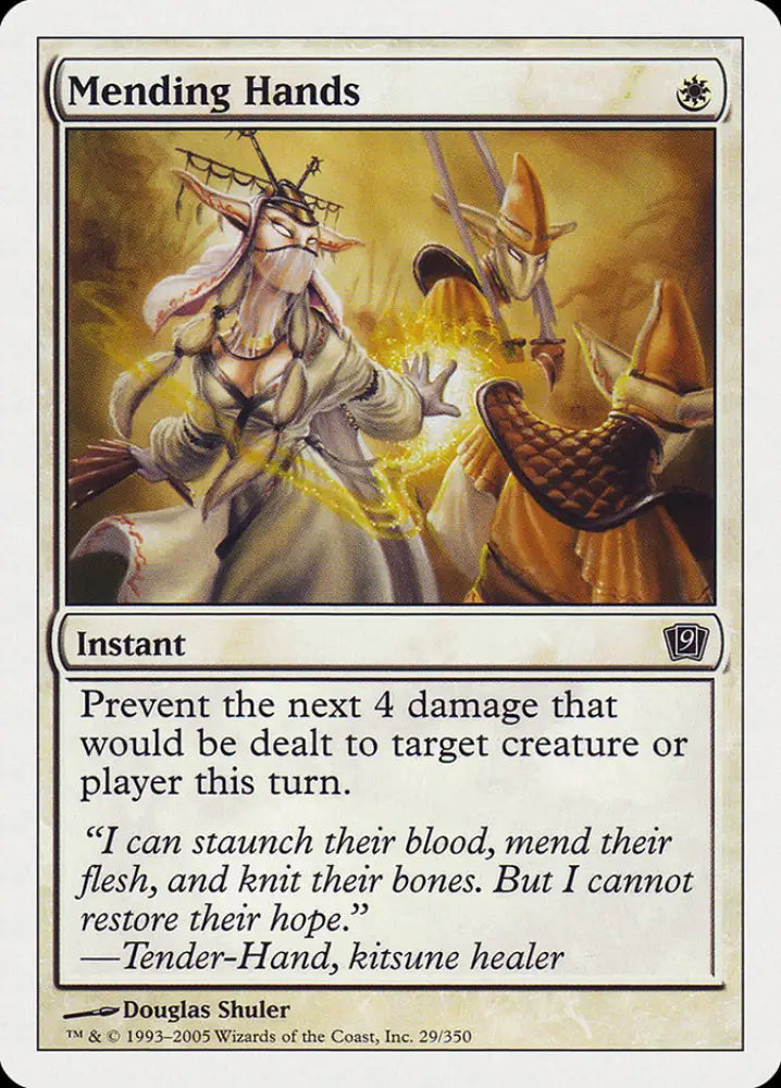 Mending Hands [Ninth Edition] - MTG Single