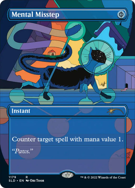Mental Misstep (Borderless) [Secret Lair Drop Series] - MTG Single