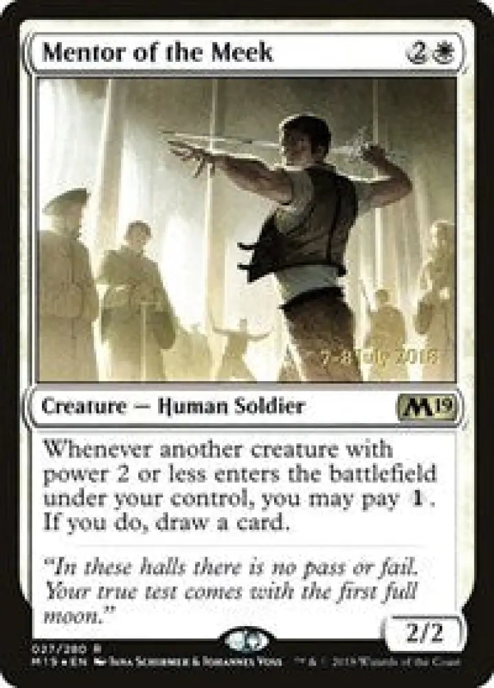 Mentor of the Meek (27) [Prerelease Cards]