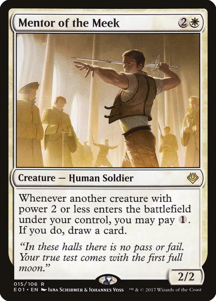 Mentor of the Meek [Archenemy: Nicol Bolas] - MTG Single