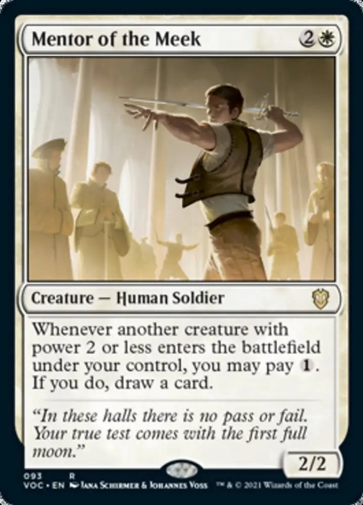 Mentor of the Meek [Innistrad: Crimson Vow Commander] - MTG Single