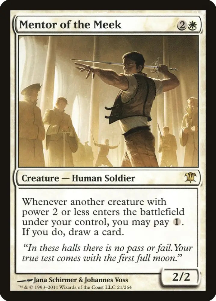 Mentor of the Meek [Innistrad] - MTG Single