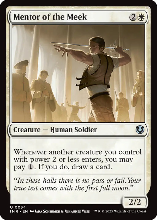 Mentor of the Meek [Innistrad Remastered] - MTG Single