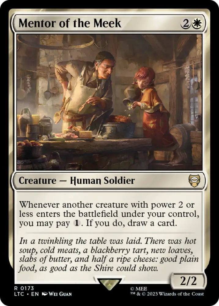 Mentor of the Meek [The Lord of the Rings: Tales of Middle-Earth Commander] - MTG Single