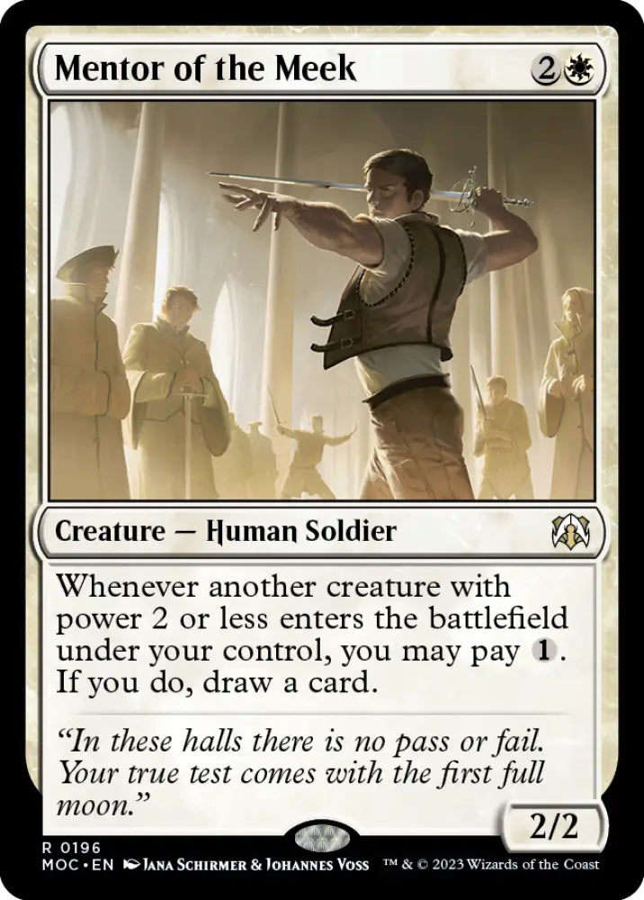 Mentor of the Meek [March of the Machine Commander] - MTG Single