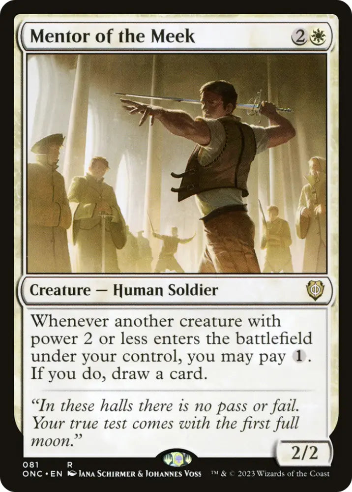 Mentor of the Meek [Phyrexia: All Will Be One Commander] - MTG Single