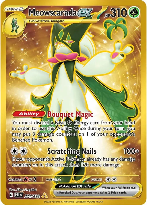 Meowscarada ex (271/193) [Scarlet & Violet: Paldea Evolved] - Pokemon Single