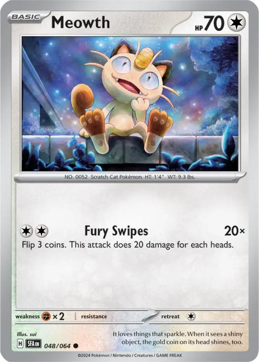 Meowth (048/064) [Scarlet & Violet: Shrouded Fable] - Pokemon Single