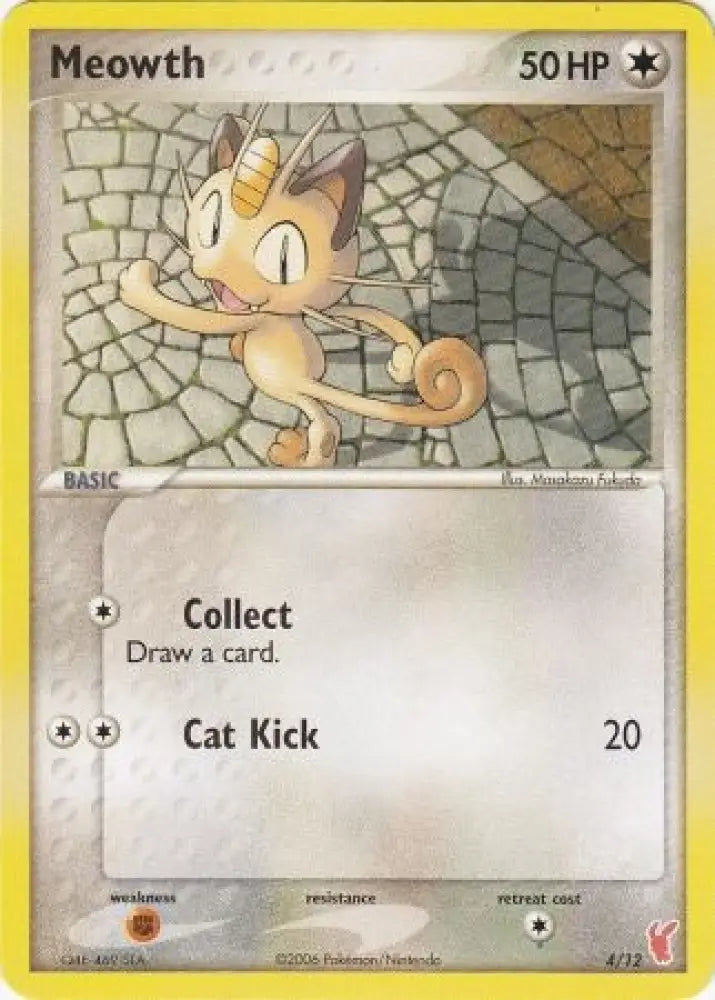 Meowth (4/12) [EX: Trainer Kit 2 - Plusle] - Pokemon Single