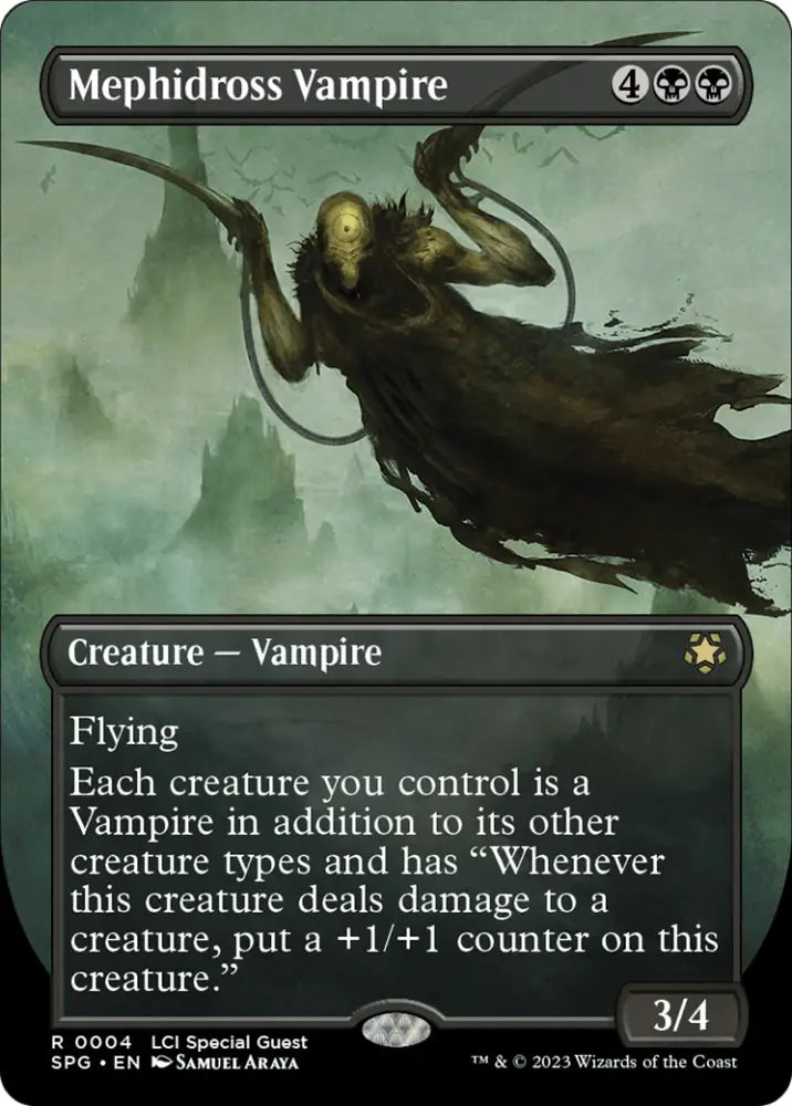 Mephidross Vampire (Borderless) [The Lost Caverns of Ixalan Special Guests] - MTG Single
