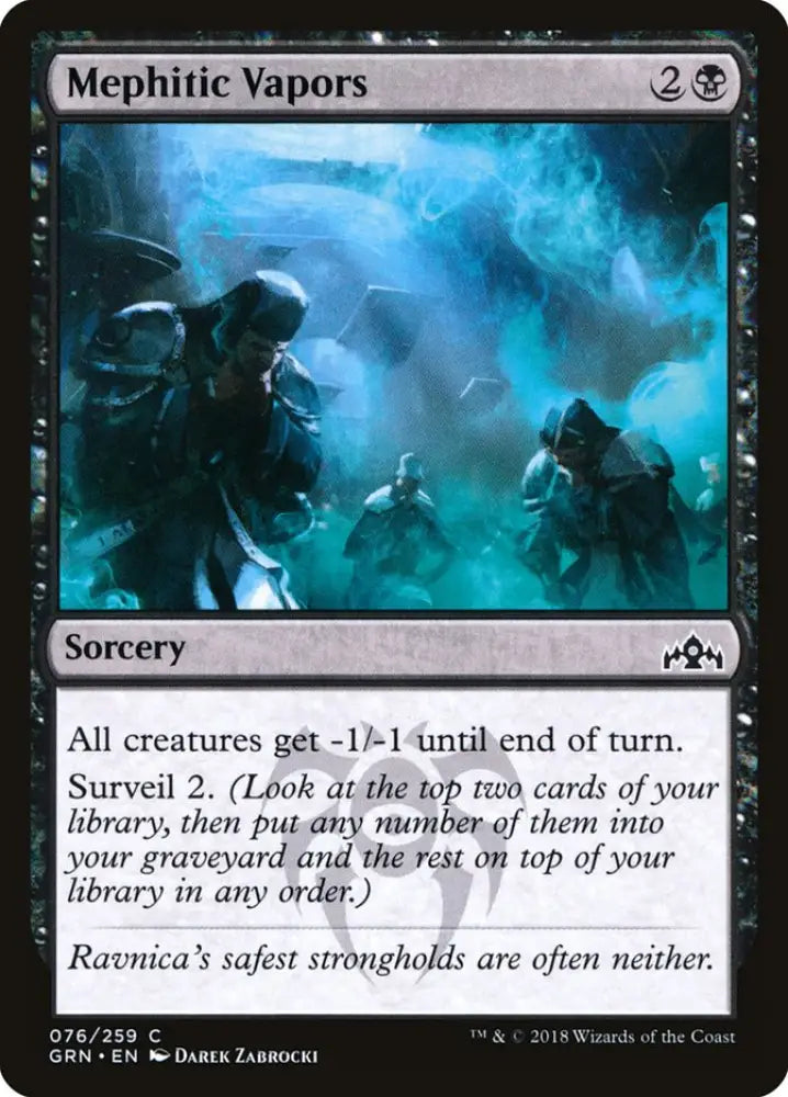 Mephitic Vapors [Guilds of Ravnica] - MTG Single