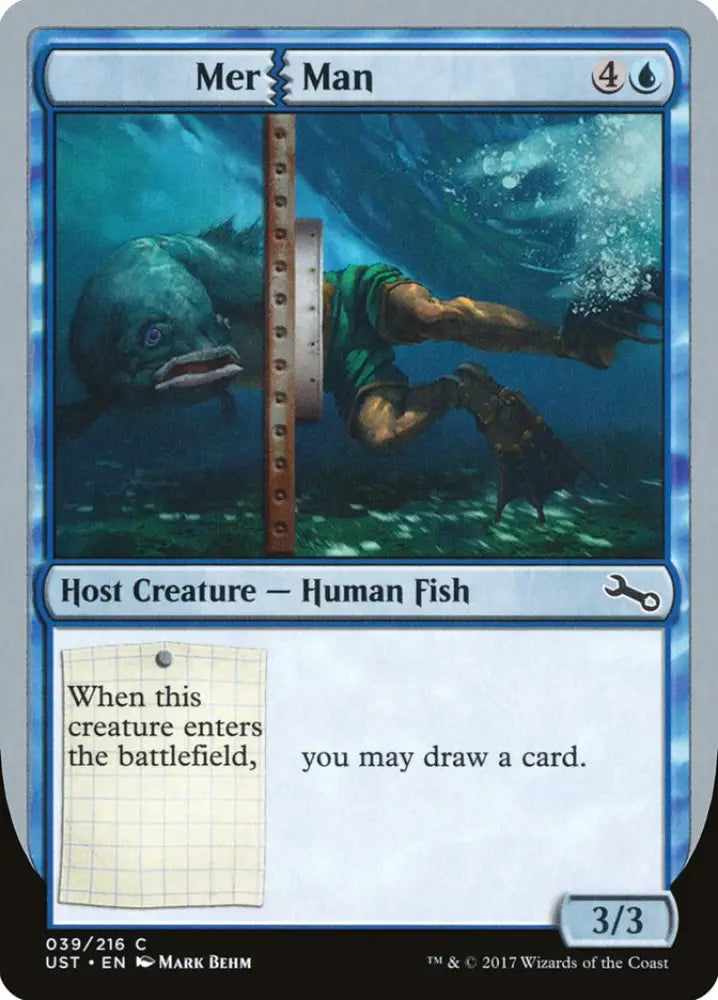 Mer Man [Unstable] - MTG Single