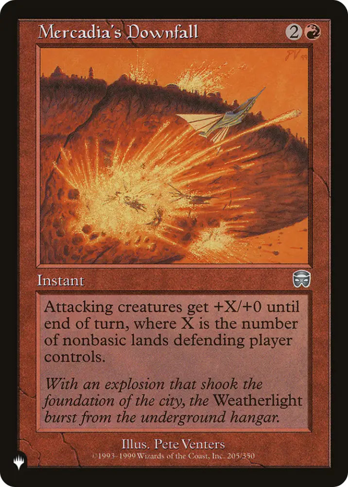 Mercadia’s Downfall [The List] - MTG Single