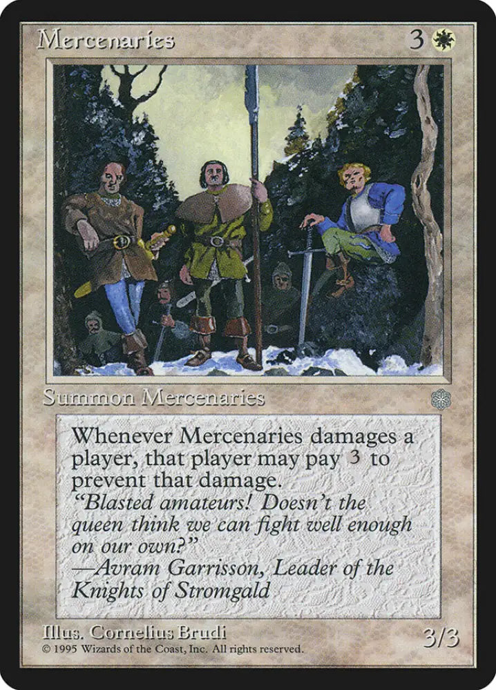Mercenaries [Ice Age] - MTG Single