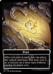 Mercenary // Plot Double-Sided Token [Outlaws of Thunder Junction Tokens] - MTG Single