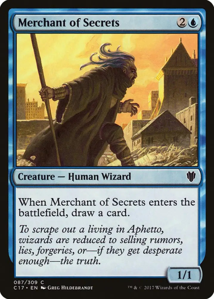 Merchant of Secrets [Commander 2017] - MTG Single