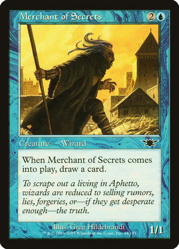 Merchant of Secrets [Legions] - MTG Single