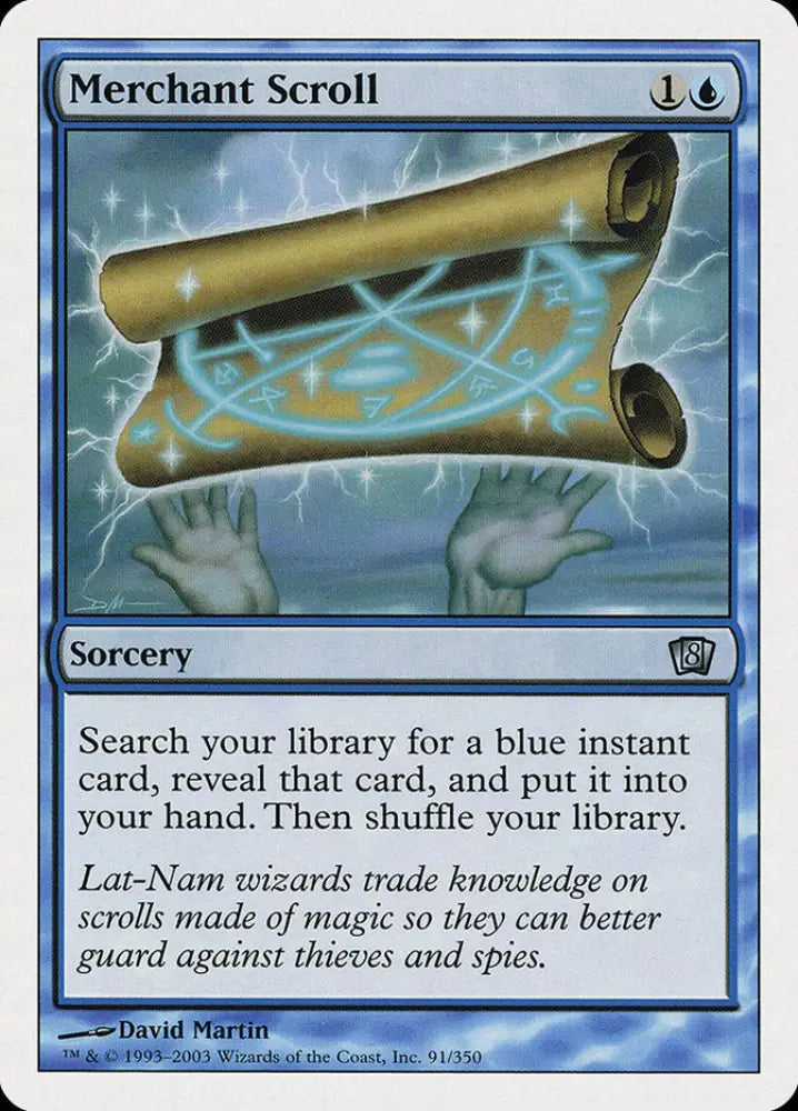 Merchant Scroll (91) [Eighth Edition] - MTG Single