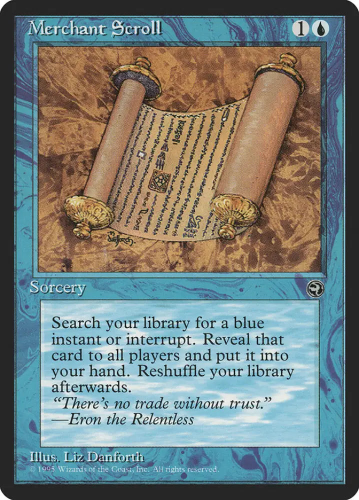 Merchant Scroll [Homelands] - MTG Single