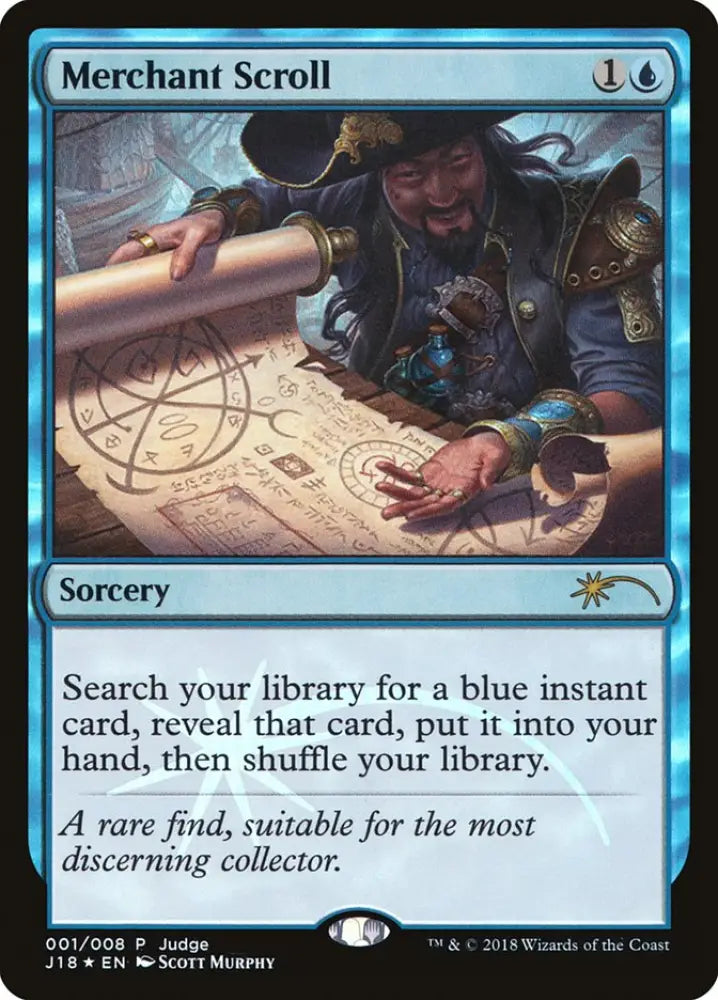 Merchant Scroll [Judge Gift Cards 2018] - MTG Single