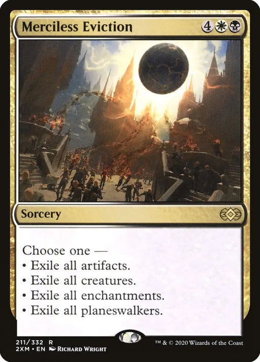 Merciless Eviction [Double Masters] - MTG Single