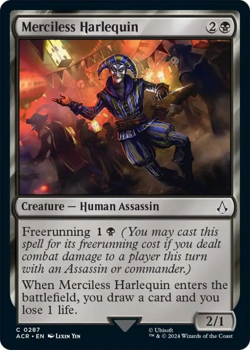 Merciless Harlequin [Assassin’s Creed] - MTG Single