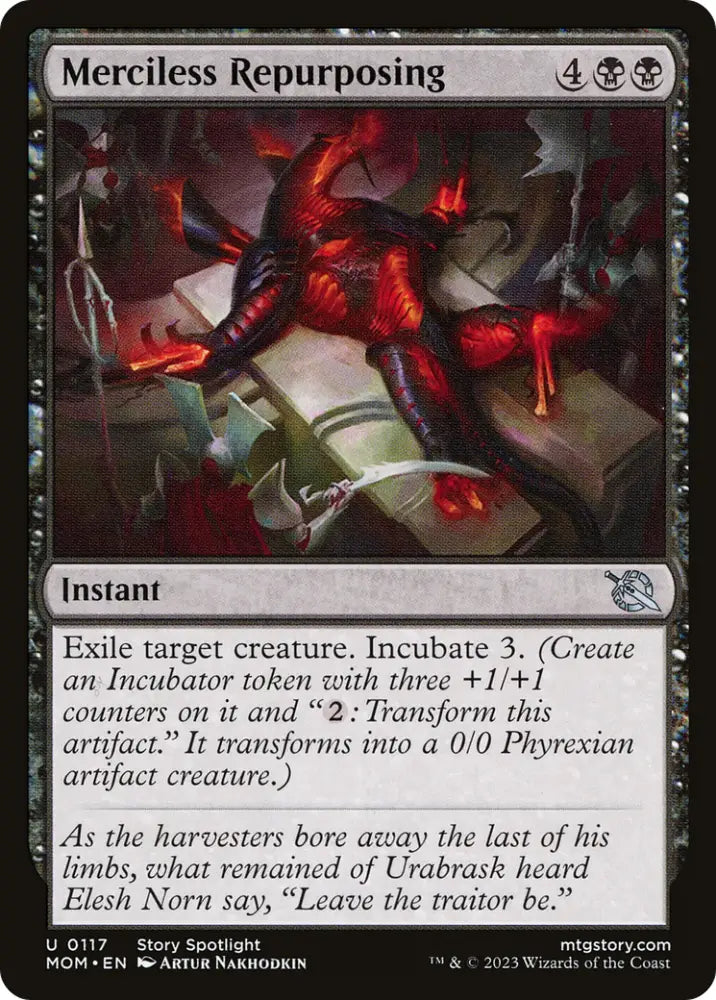Merciless Repurposing [March of the Machine] - MTG Single