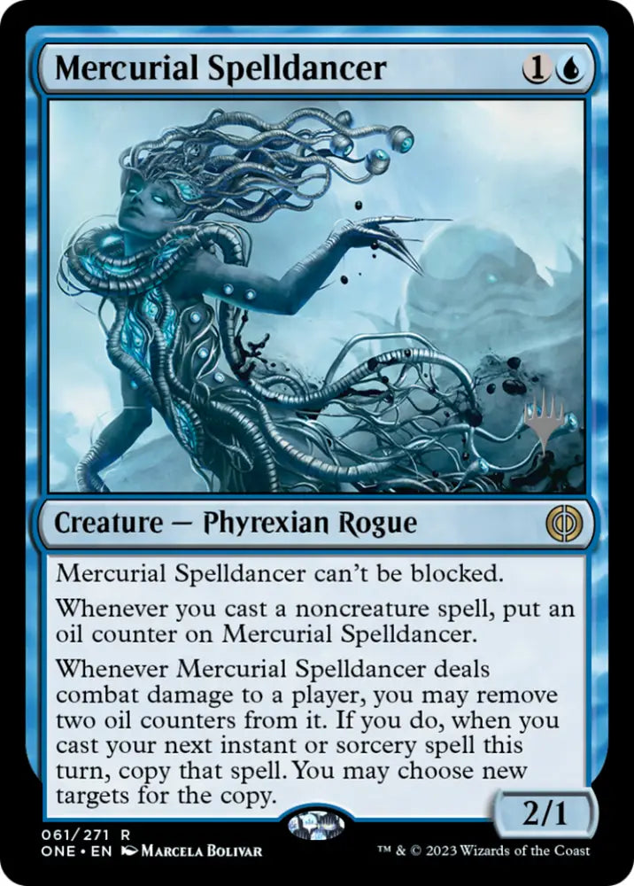 Mercurial Spelldancer (Promo Pack) [Phyrexia: All Will Be One Promos] - MTG Single