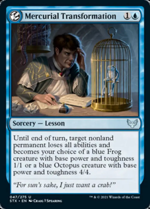 Mercurial Transformation [Strixhaven: School of Mages] - MTG Single