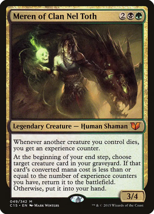Meren of Clan Nel Toth [Commander 2015] - MTG Single