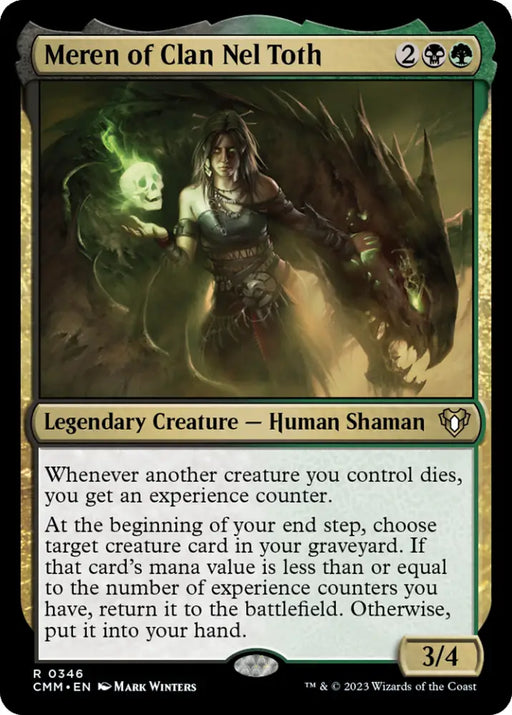 Meren of Clan Nel Toth [Commander Masters] - MTG Single