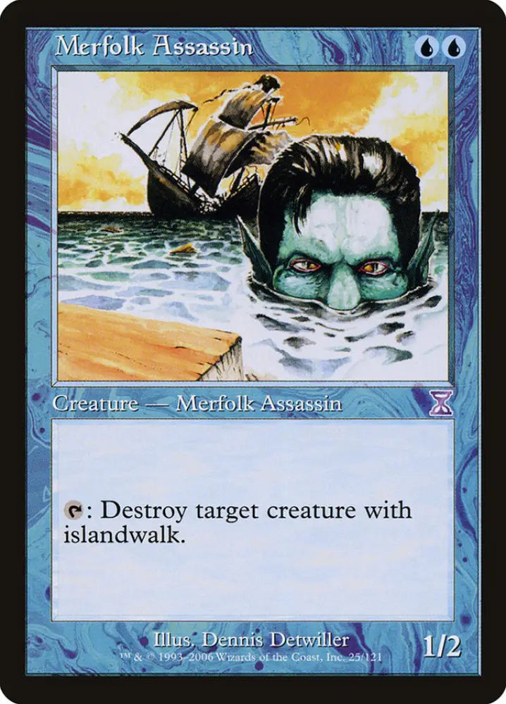 Merfolk Assassin [Time Spiral Timeshifted] - MTG Single