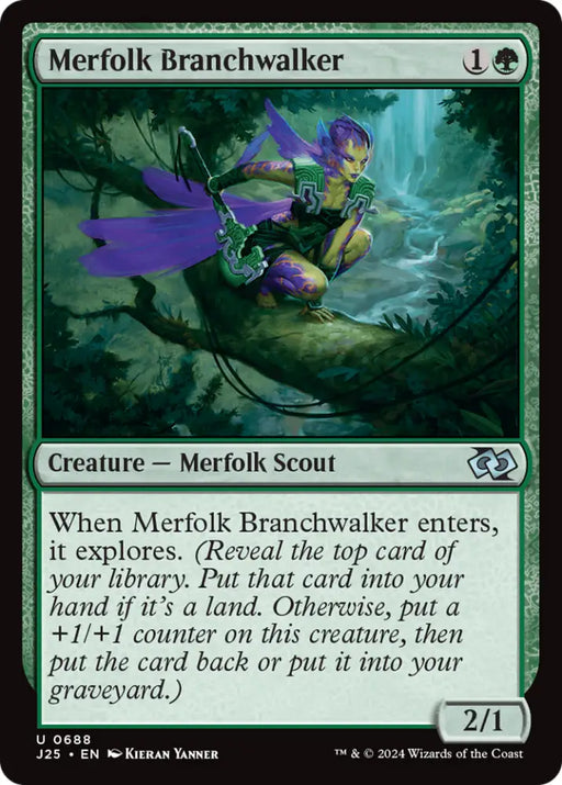 Merfolk Branchwalker [Foundations Jumpstart] - MTG Single