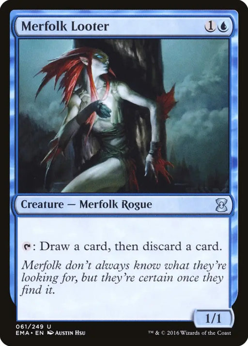 Merfolk Looter [Eternal Masters] - MTG Single