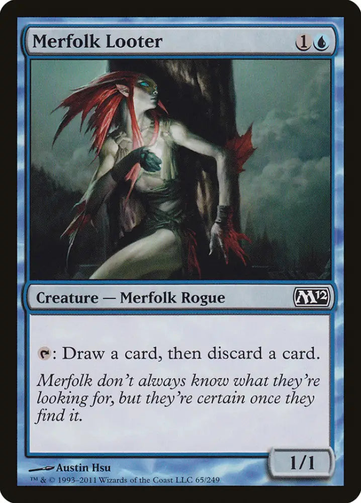 Merfolk Looter [Magic 2012] - MTG Single