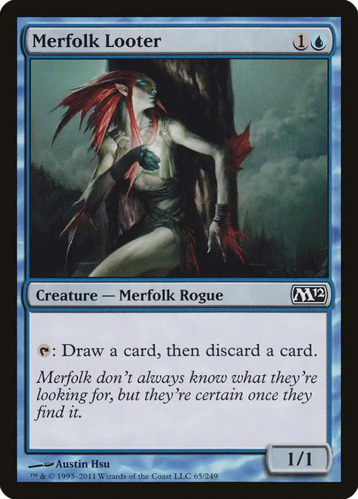 Merfolk Looter [Magic 2012] - MTG Single