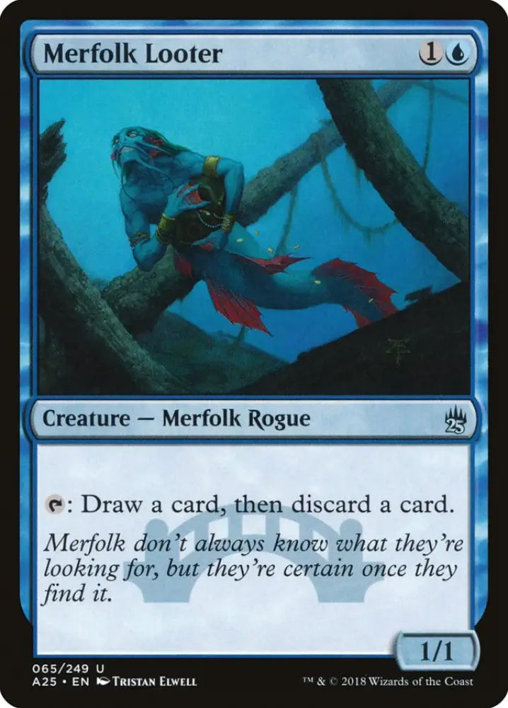 Merfolk Looter [Masters 25] - MTG Single