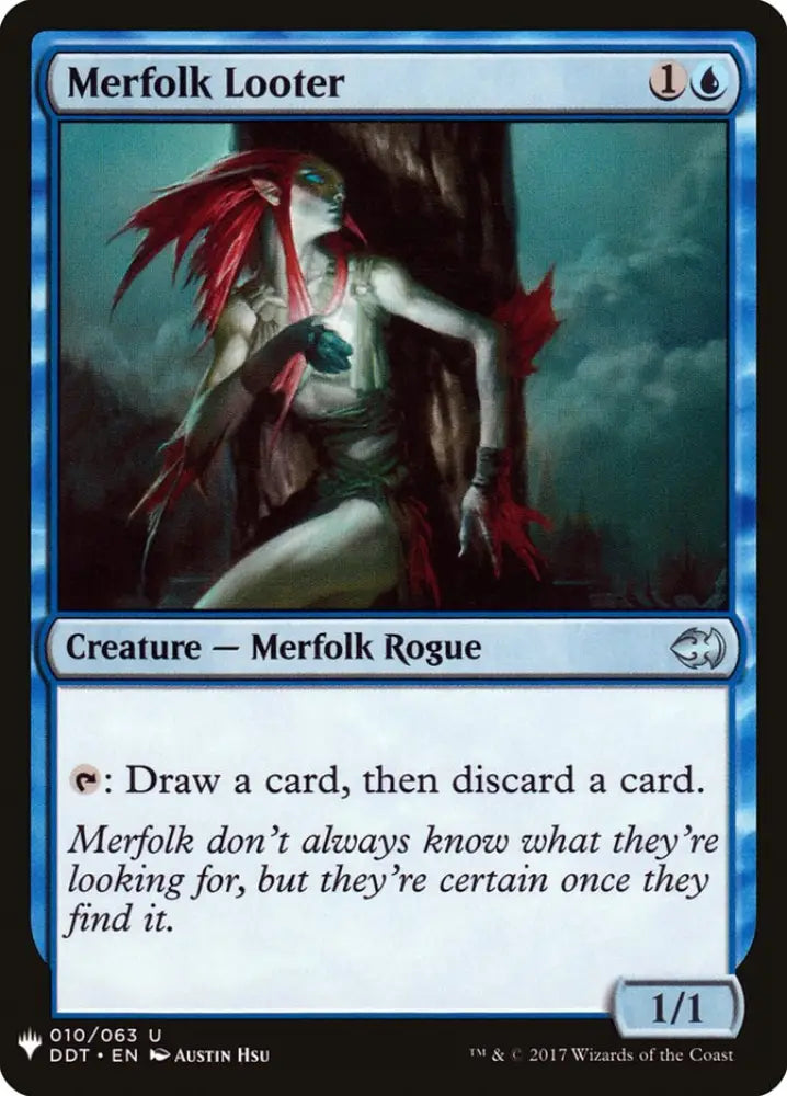 Merfolk Looter [Mystery Booster] - MTG Single