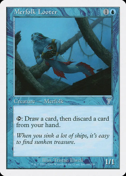 Merfolk Looter [Seventh Edition] - MTG Single