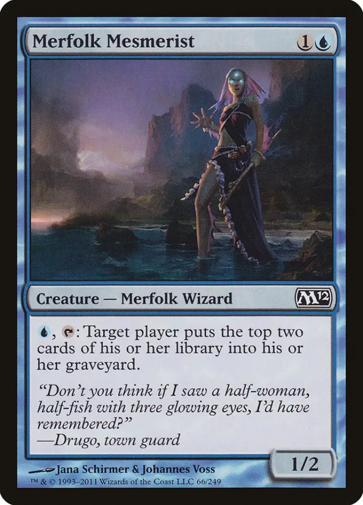 Merfolk Mesmerist [Magic 2012] - MTG Single