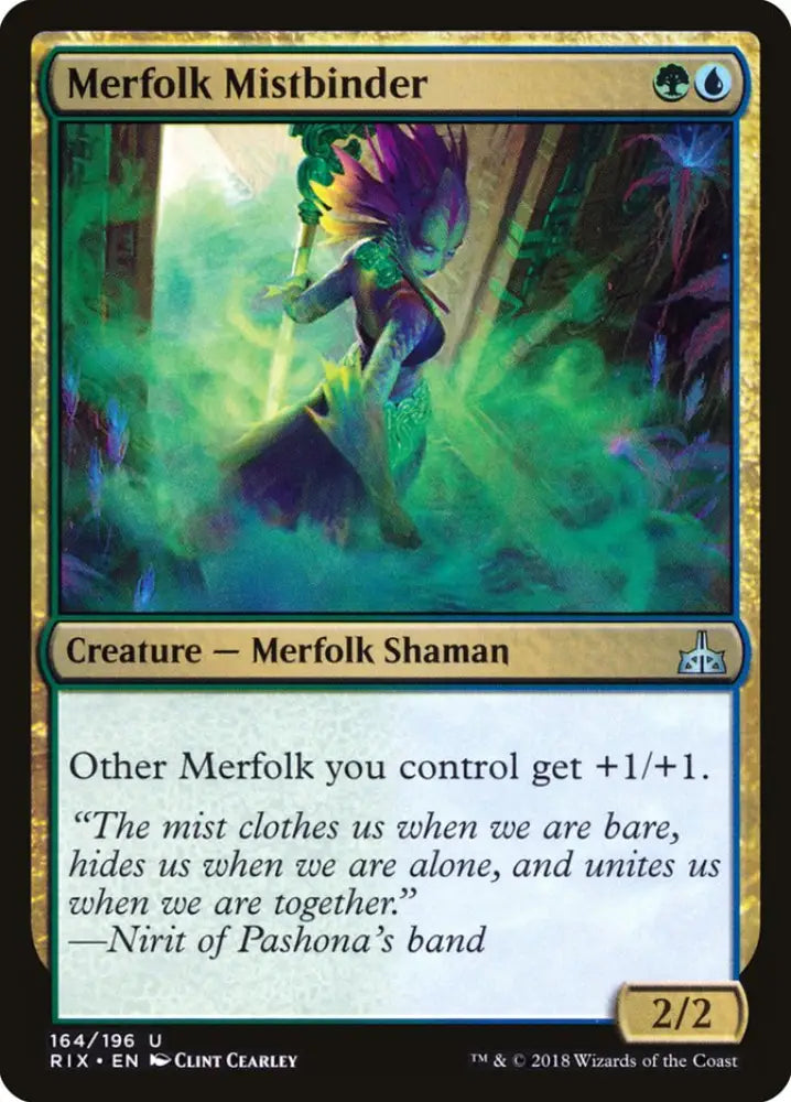 Merfolk Mistbinder [Rivals of Ixalan] - MTG Single