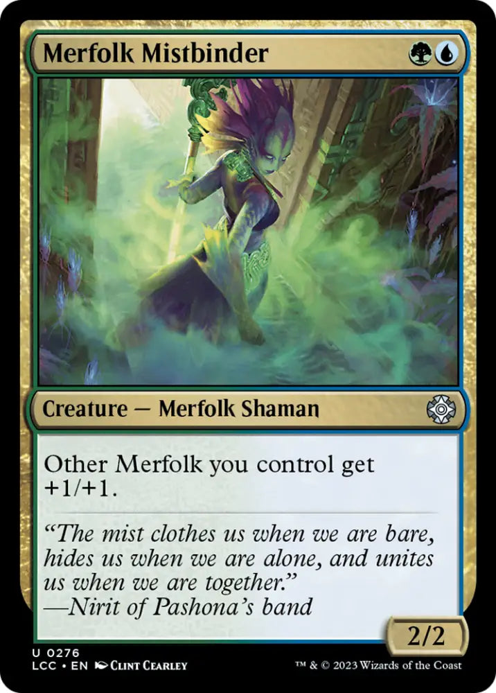 Merfolk Mistbinder [The Lost Caverns of Ixalan Commander] - MTG Single