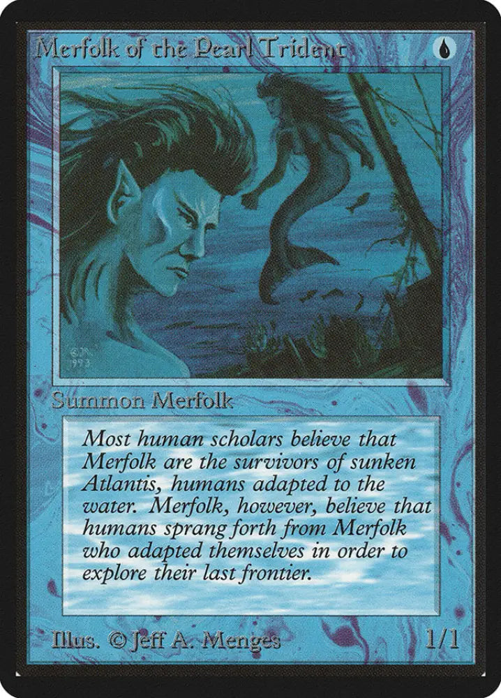 Merfolk of the Pearl Trident [Beta Edition] - MTG Single