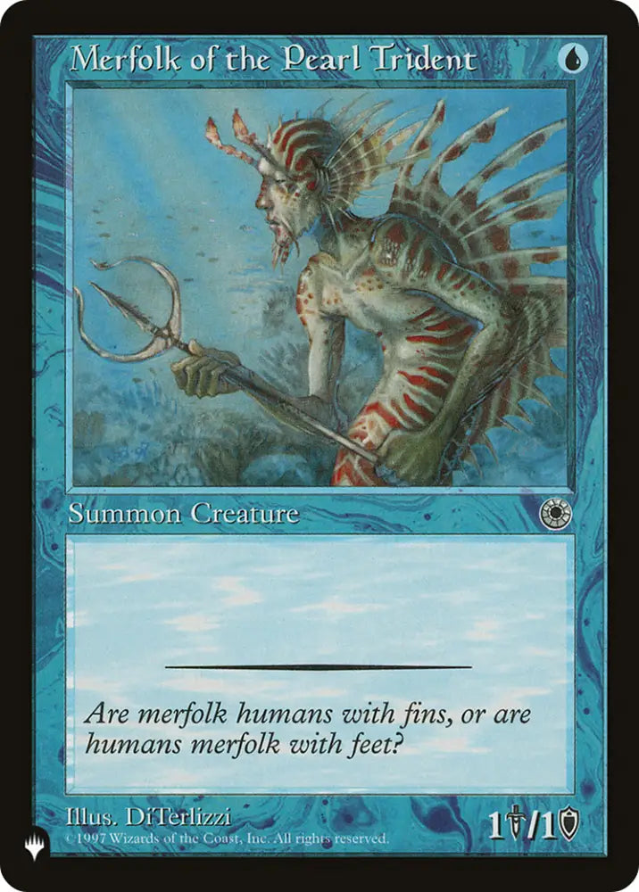 Merfolk of the Pearl Trident [The List] - MTG Single