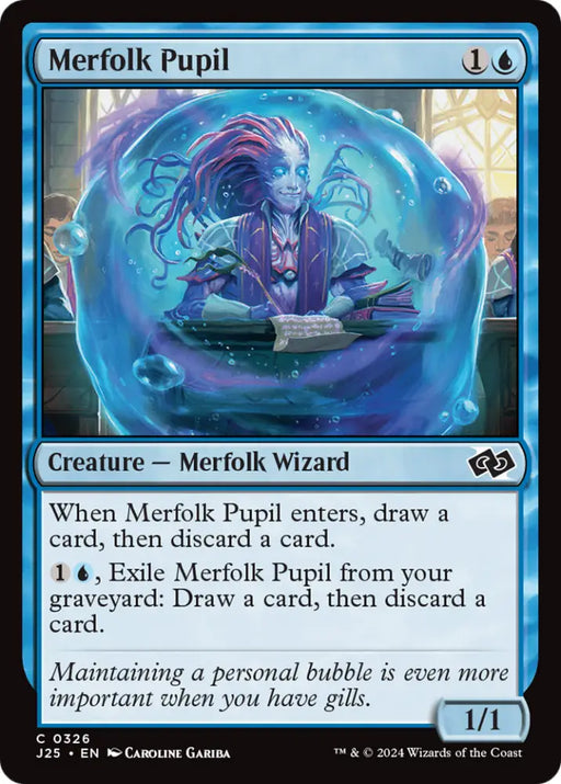 Merfolk Pupil [Foundations Jumpstart] - MTG Single